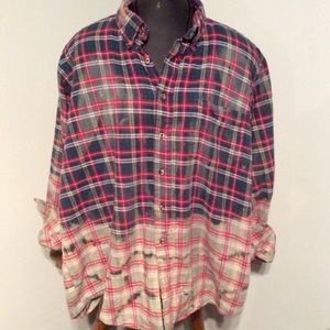 Boho Festival Hipster Plaid Boyfriend Flannel!